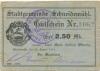 Schneidemühl (heute: PL-Pila) - Stadt - 12.8.1914 - 15.10.1914 - 2.50 Mark 