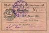 Schneidemühl (heute: PL-Pila) - Stadt - 12.8.1914 - 15.10.1914 - 5 Mark 