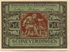 Schneverdingen - Sparkasse - 25.2.1921 - Ende 1922 - 50 Pfennig 