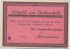 Schobüll-Hockensbüll (heute: Husum) - (Teil-)Gemeinde - -- - 50 Pfennig 