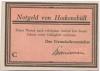 Schobüll-Hockensbüll (heute: Husum) - (Teil-)Gemeinde - -- - 50 Pfennig 