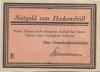 Schobüll-Hockensbüll (heute: Husum) - (Teil-)Gemeinde - -- - 50 Pfennig 