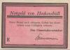 Schobüll-Hockensbüll (heute: Husum) - (Teil-)Gemeinde - -- - 50 Pfennig 