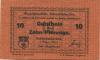Schwabmünchen - Marktgemeinde - 1.3.1917 - 10 Pfennig 