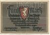 Schwäbisch Gmünd - Stadt - - 1.2.1919 - 5 Mark 