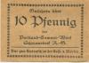 Schwanebeck - Portland-Cement-Werk AG -  -- - 10 Pfennig 