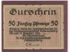 Schwarzenberg - Amtshauptmannschaft - - 31.12.1918 - 50 Pfennig
