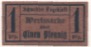 Schwedt - Schwedter Tageblattt - -- - 1 Pfennig 