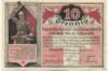 Schweich - Verein für Handel und Gewerbe eV - 1.8.1921 - 10 Pfennig