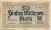 Schweinfurt - Stadt - 20.9.1923 - 50 Millionen Mark 