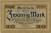 Schweinfurt - Stadt - 1.11.1918 - 1.2.1919 - 20 Mark 