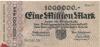 Schweinfurt - Stadt - 18.8.1923 - 1 Million Mark 