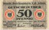 Seehausen - Stadt - 10.6.1917 - 50 Pfennig 