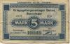 Sennelager (heute: Paderborn) - Kriegsgefangenenlager - 20.10.1916 - 5 Mark