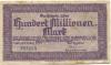 Siegburg - Siegkreis - 2.8.1923 - 100 Millionen Mark 