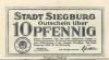 Siegburg - Stadt - 20.3.1921 - 10 Pfennig 
