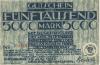 Siegburg - Stadt -10.7.1923 - 5000 Mark 