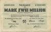 Siegen - Kreis, Stadt, Handelskammer und Berg- und Hüttenmännischer Verein eV - 17.8.1923 - 2 Millionen Mark