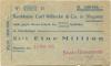 Siegmar (heute: Chemnitz) - Grossmann, Bruno - 31.8.1923 - 1 Million Mark 