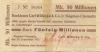 Siegmar (heute: Chemnitz) - Willecke, Carl, & Co. Bankhaus  - 20.9.1923 - 50 Millionen Mark 