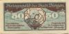 Singen - Stadt - 1.4.1918 - 50 Pfennig 