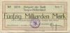 Singen - Stadt - 1.11.1923 - 50 Milliarden Mark 