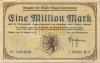 Singen - Stadt - 25.8.1923 - 1 Million Mark 