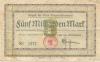 Singen - Stadt - 27.10.1923 - 5 Milliarden Mark 