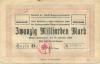Singen - Stadt - 29.10.1923 - 20 Milliarden Mark 