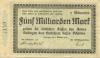 Sodingen (heute: Herne) - Amt - 1.10.1923 - 5 Milliarden Mark 