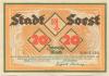 Soest - Stadt - 11.11.1922 - 20 Mark 