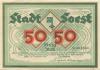 Soest - Stadt - 11.11.1922 - 50 Mark 