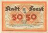 Soest - Stadt - 11.11.1922 - 50 Mark 