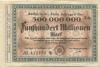 Solingen - Stadt - 20.9.1923 - 1.4.1924 - 500 Millionen Mark