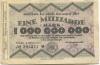 Solingen - Stadt - 15.10.1923 - 1.4.1924 - 1 Milliarde Mark