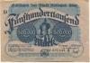 Solingen - Stadt - 1.8.1923 - 500000 Mark 