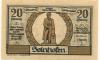 Solnhofen - Gemeinde - 1.7.1921 - 20 Pfennig 