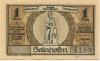 Solnhofen - Gemeinde - 1.7.1921 - 1 Mark 