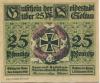 Soltau - Spar- Darlehns-Verein eGmbH - 1.10.1919 - Ende 1920 - 25 Pfennig