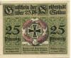 Soltau - Spar- Darlehns-Verein eGmbH - 1.6.1920 - Ende 1921 - 25 Pfennig