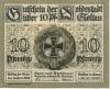 Soltau - Spar- Darlehns-Verein eGmbH - 1.7.1921 - Ende 1922 - 10 Pfennig