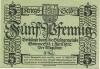 Sommerfeld (heute: PL-Lubsko) - Stadt - 1.4.1917 - 5 Pfennig 