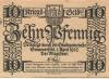 Sommerfeld (heute: PL-Lubsko) - Stadt - 1.4.1917 - 10 Pfennig 