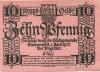 Sommerfeld (heute: PL-Lubsko) - Stadt - 1.4.1917 - 10 Pfennig 