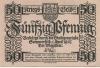 Sommerfeld (heute: PL-Lubsko) - Stadt - 1.4.1917 - 50 Pfennig 