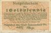 Sommerfeld (heute: PL-Lubsko) - Stadt - 31.10.1923 - 1 Gold-Pfennig 