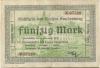 Sonderburg (heute: DK-Sønderborg) - Kreis - 8.11.1918 - 50 Mark