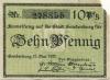 Sonderburg (heute: DK-Sønderborg) - Stadt - 15.5.1917 - 10 Pfennig 
