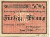 Sonderburg (heute: DK-Sønderborg) - Stadt - 15.5.1917 - 50 Pfennig 