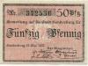 Sonderburg (heute: DK-Sønderborg) - Stadt - 15.5.1917 - 50 Pfennig
